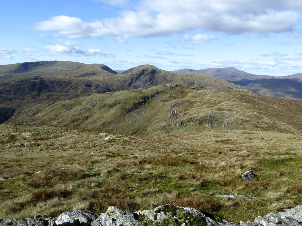 Panorama of Galloway hills from Red... © Anthony O'Neil cc-by-sa/2.0 ...