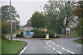 Ashby Hill roundabout from the A18 northbound