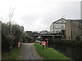 Canal and towpath closed at Rishton