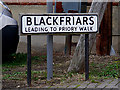 Blackfriars sign