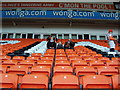 SD3134 : South Stand Fans, Bloomfield Road, Blackpool by Terry Robinson