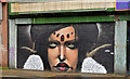 J3374 : Decorated shutter, North Street, Belfast (2) by Albert Bridge