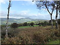 View from Darren Cilau car park above Llangattock