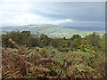 View towards Crickhowell from above Llangattock