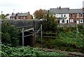 Railway and bridge in Willenhall, Walsall