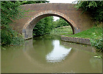 SP6496 : High Bridge near Newton Harcourt, Leicestershire by Roger  D Kidd