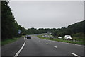 A48, eastbound