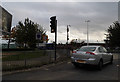 The entrance to Heathrow Airport from Bath Road