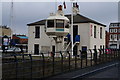 The control building at Hull Marina, Hull