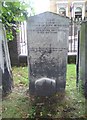 Grave of David Nasmith, Bunhill Fields