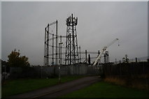 TA1029 : Dismantling the St Mark Street Gas Holder, Hull by Ian S