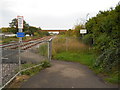 TF1605 : Foxcovert Road railway crossing near Werrington by Paul Bryan