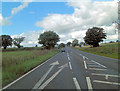 SJ3621 : A5 crossroads west of Low Bank by Stuart Logan