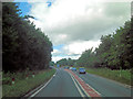 A5 approaches West Felton Junction