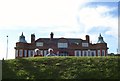 Red Court (and visitors) from the Putting Green, Esplanade, South Cliff, Scarborough