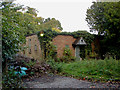 Disused mortuary building