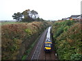 Railway heading south at Coaltown of Balgonie