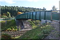 SK0215 : New foot/cycle/bridleway bridge in Rising Brook Valley by John M