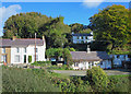 Houses near Adpar Bridge