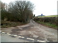 ST4288 : Access lane to Waun-arw Farm near Magor by Jaggery