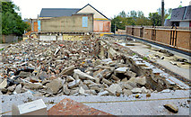 J4569 : Demolished shops, Comber (3) by Albert Bridge