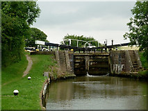 SP6296 : Bottom Half Mile Lock south-west of Newton Harcourt by Roger  D Kidd