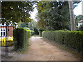 Lane near Gunthorpe