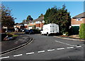 White Openreach van in Rees Close, Malpas, Newport