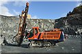 SX3680 : Greystone Quarry - Drilling Rig by Ashley Dace