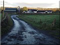 Minor road near Woodfoot Farm