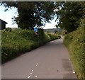 Narrow part of Station Road, Flax Bourton