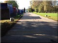 Road into Heathhall Industrial Estate