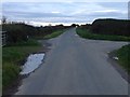 Road junction near Howberry