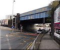 A4160 railway bridge, Cardiff