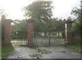 Entrance to Howden-le-Wear Cemetery