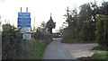 TQ9762 : Country Lane near Faversham by Malc McDonald