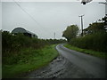 Bend in the road near Llanlliwe