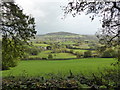 Ysgyryd Fach from the towpath of the Mon. & Brec. canal near Llanfoist