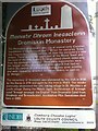 O0598 : Dromiskin Monastery information sign by Darrin Antrobus