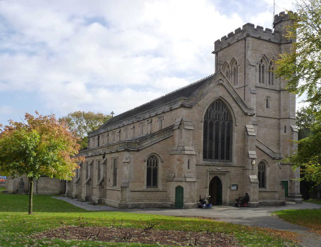 St John The Baptist, Beeston © Alan Murray-rust Cc-by-sa 2.0 