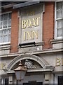 The Boat Inn, Lenton, name panel