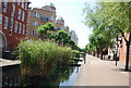 Landscaped stream, Surrey Docks