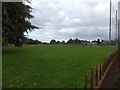 Football pitch on King George V playing fields, Exeter