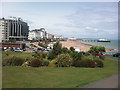 TV6198 : Eastbourne sea front from Wish Tower Gardens by Graham Robson