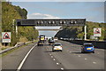ST4271 : North Somerset : M5 Motorway Northbound by Lewis Clarke