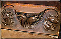 SK9771 : Misericord, Lincoln Cathedral (7) by Julian P Guffogg