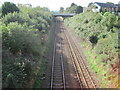 Cuddington-Delamere railway line