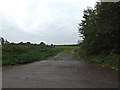 TM1243 : Field entrance off Hadeigh Road by Geographer
