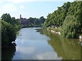 View upstream from Greyfriars Bridge