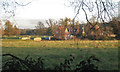 Houses near Leafield Farm